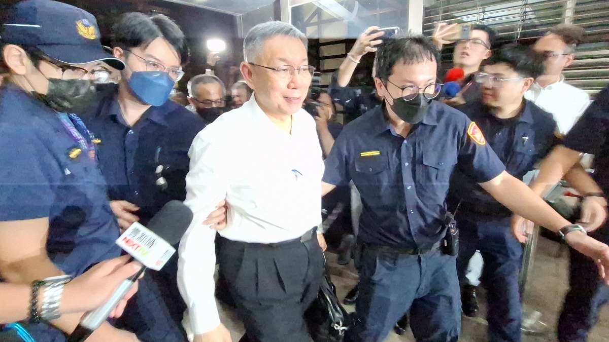柯文哲。（圖／東森新聞） 