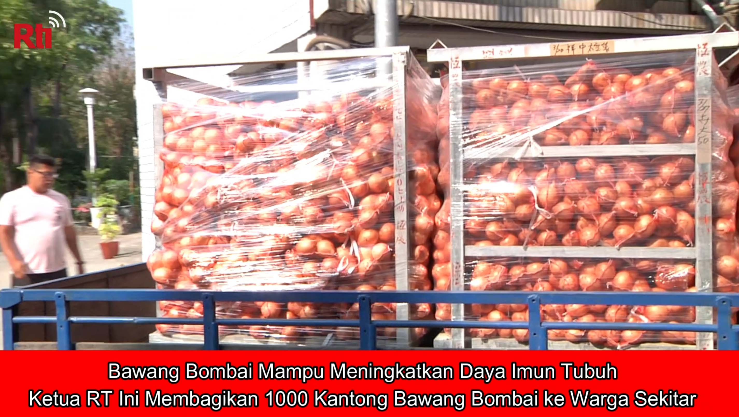 Bawang Bombai Mampu Meningkatkan Daya Imun Tubuh, Ketua RT Ini..