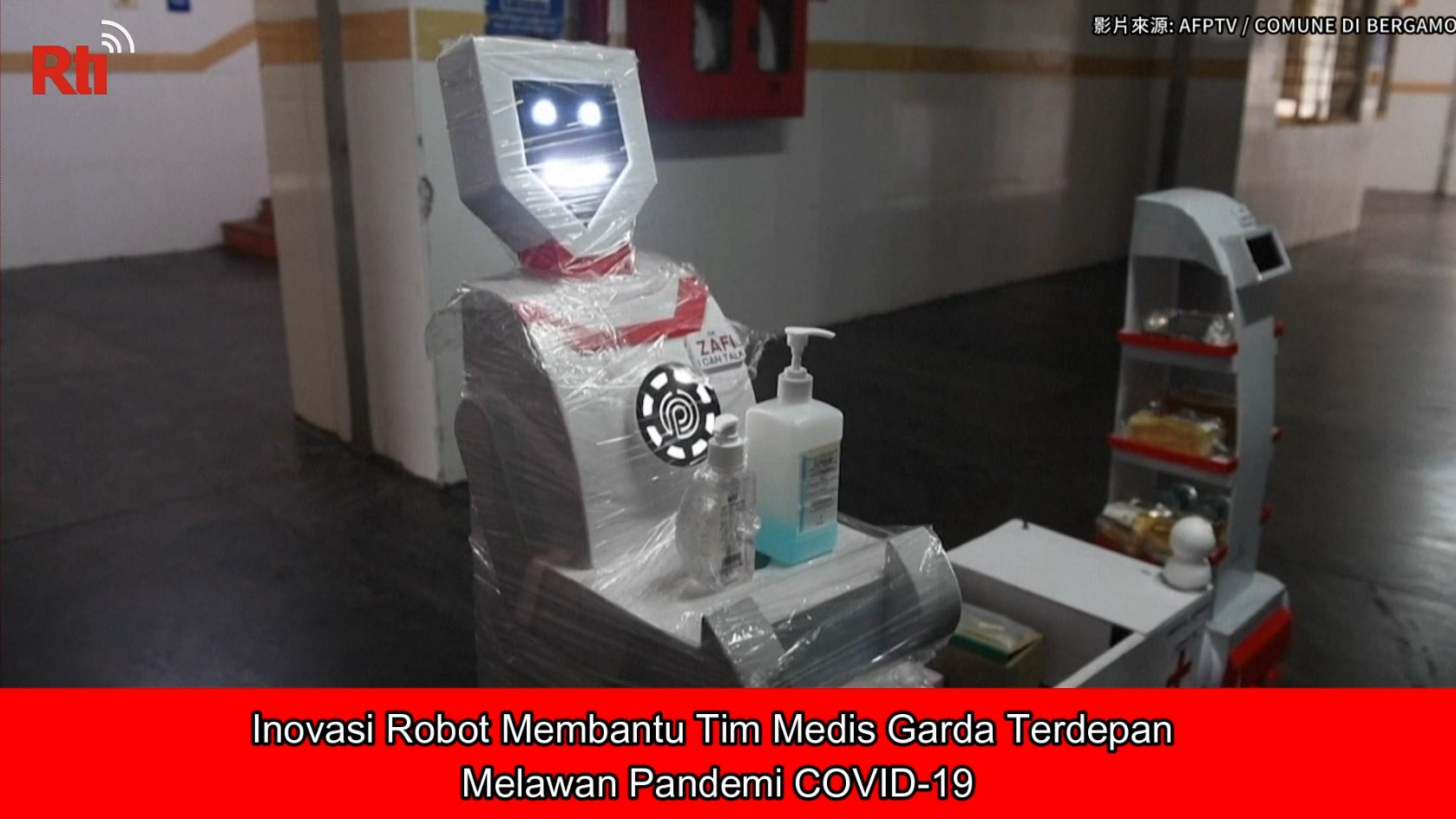 Inovasi Robot Membantu Tim Medis Garda Terdepan Melawan Pandemi 