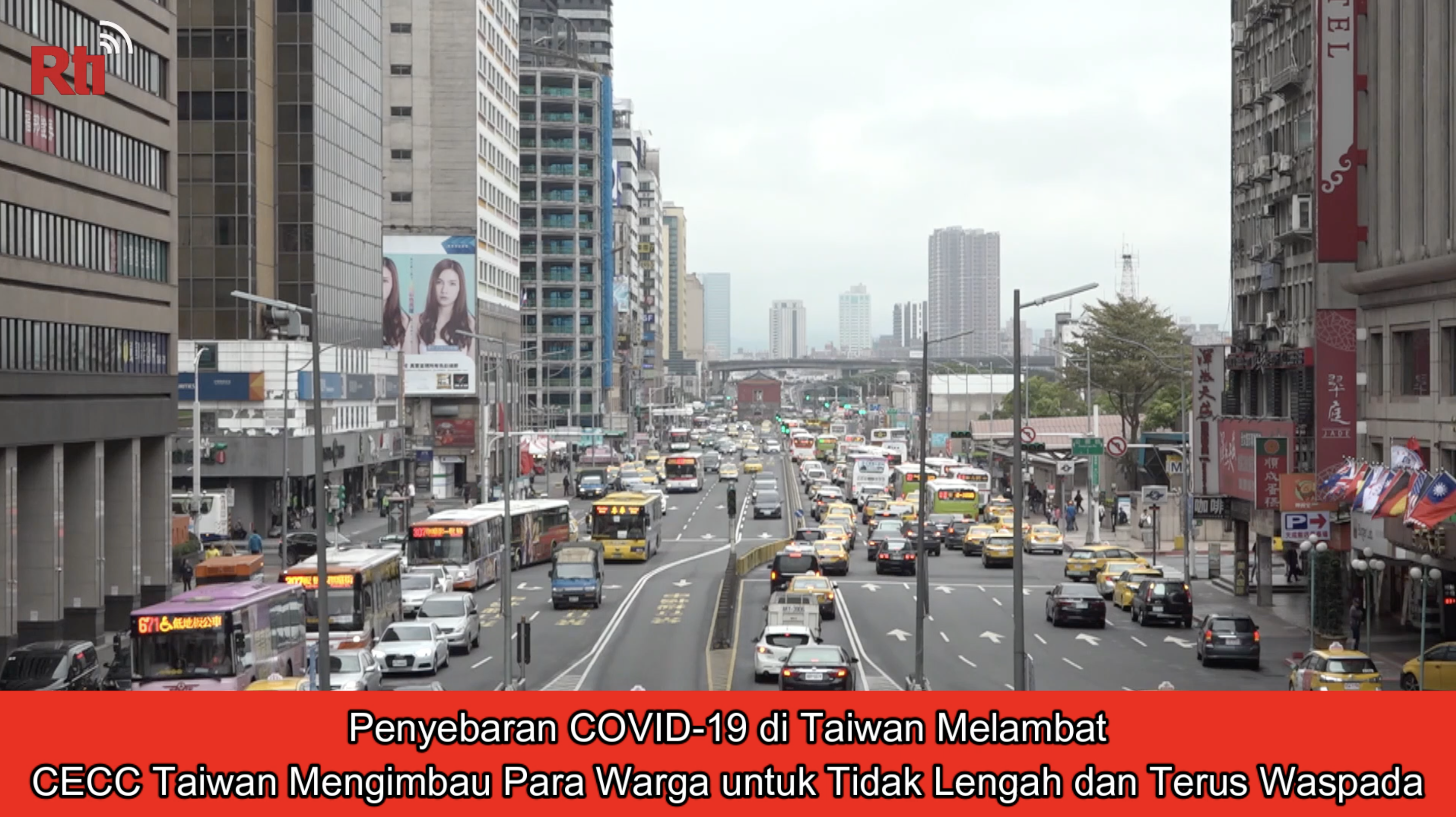 Penyebaran COVID-19 di Taiwan Melambat, CECC Taiwan Mengimbau...