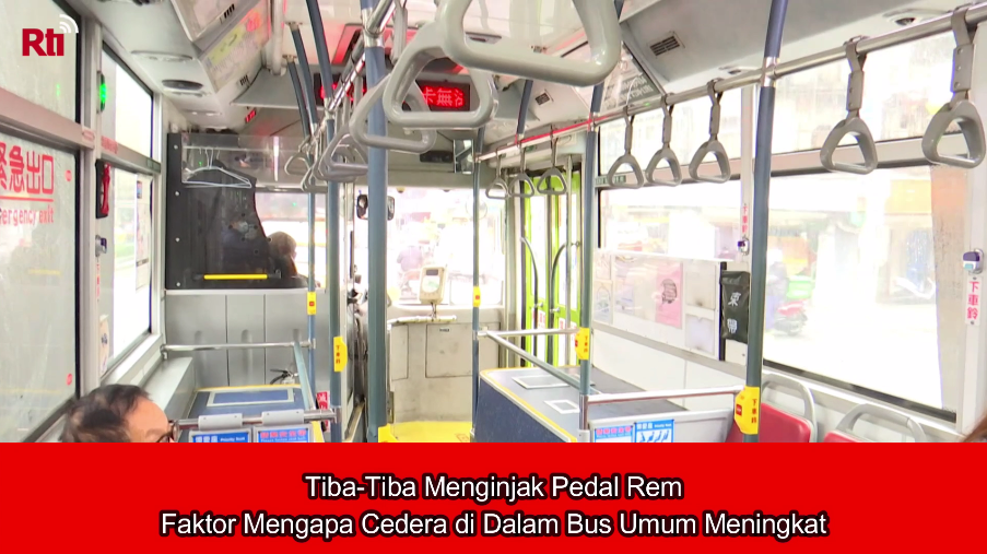 Tiba-Tiba Menginjak Pedal Rem, Faktor Mengapa Cedera di Dalam Bus Umum Meningkat
