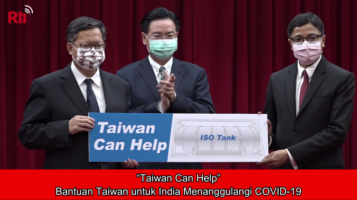 “Taiwan Can Help”, Bantuan Taiwan untuk India Menanggulangi COVID-19