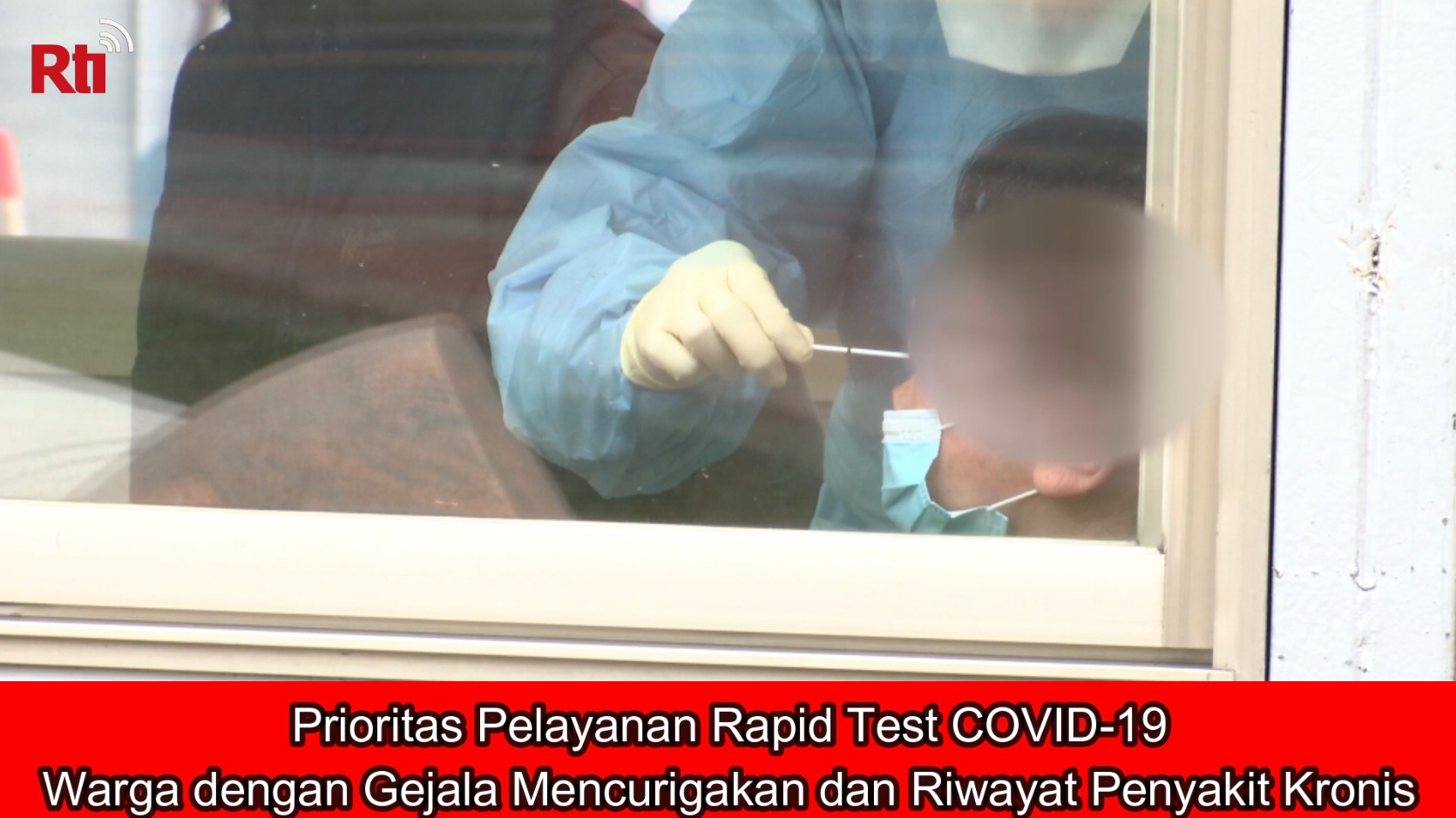Prioritas Pelayanan Rapid Test COVID-19, Warga dengan Gejala Mencurigakan dan Riwayat Penyakit Kronis