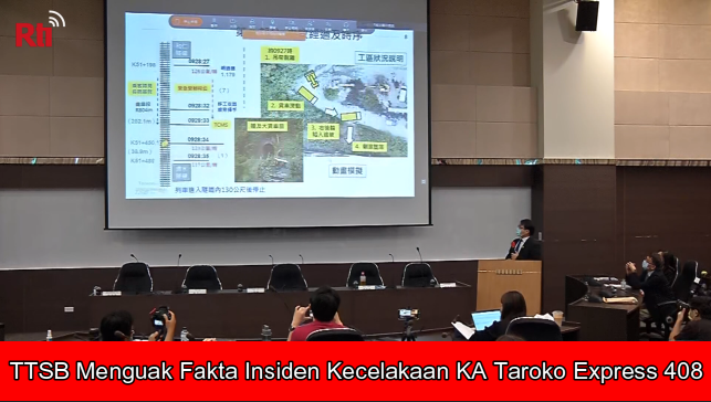 TTSB Menguak Fakta Insiden Kecelakaan KA Taroko Express 408