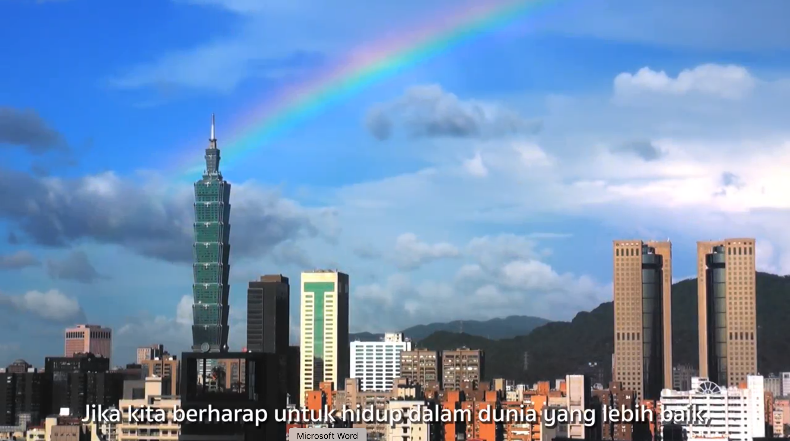 Di Taiwan, Saya Bebas!