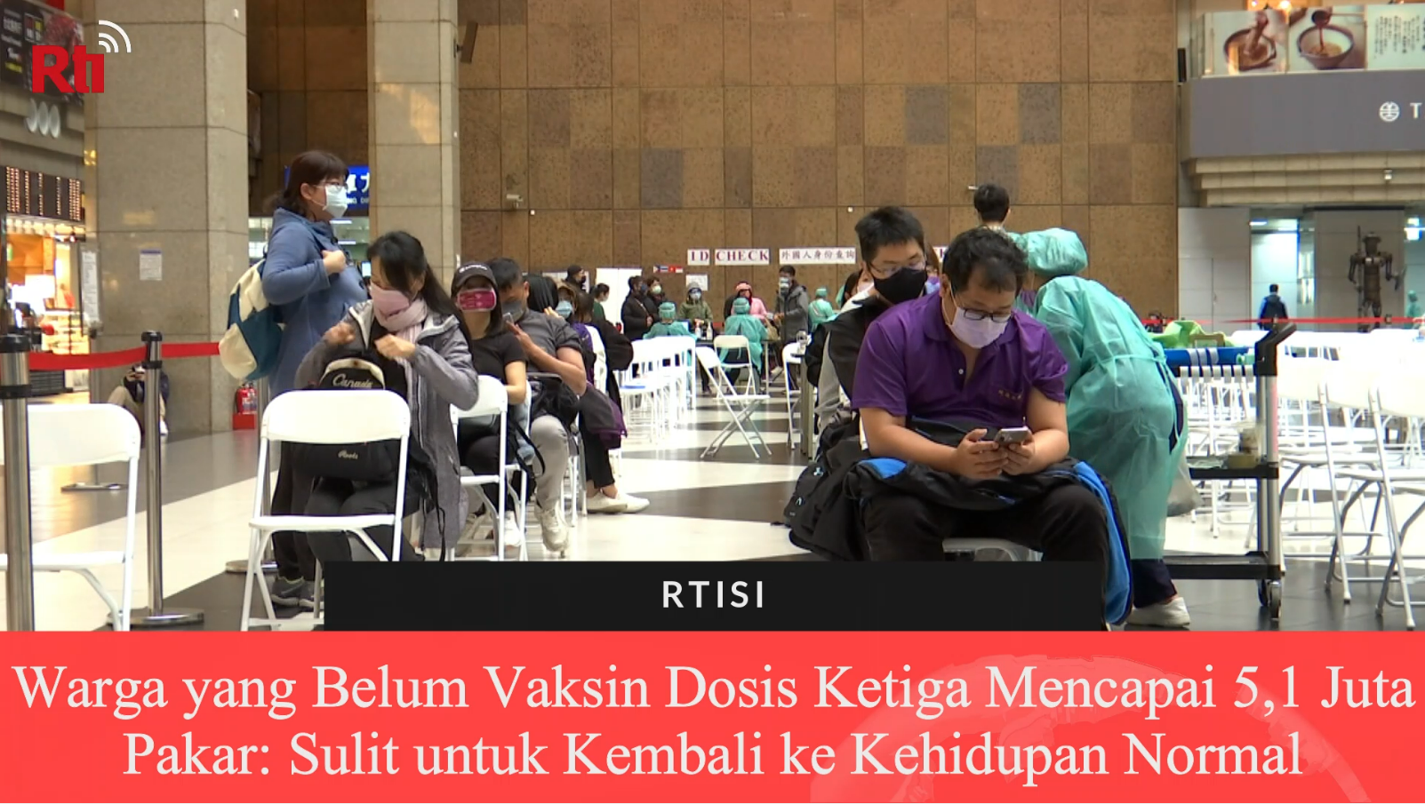 Warga yang Belum Vaksin Dosis Ketiga Mencapai 5,1 Juta, Pakar: Sulit untuk Kembali ke Kehidupan Normal