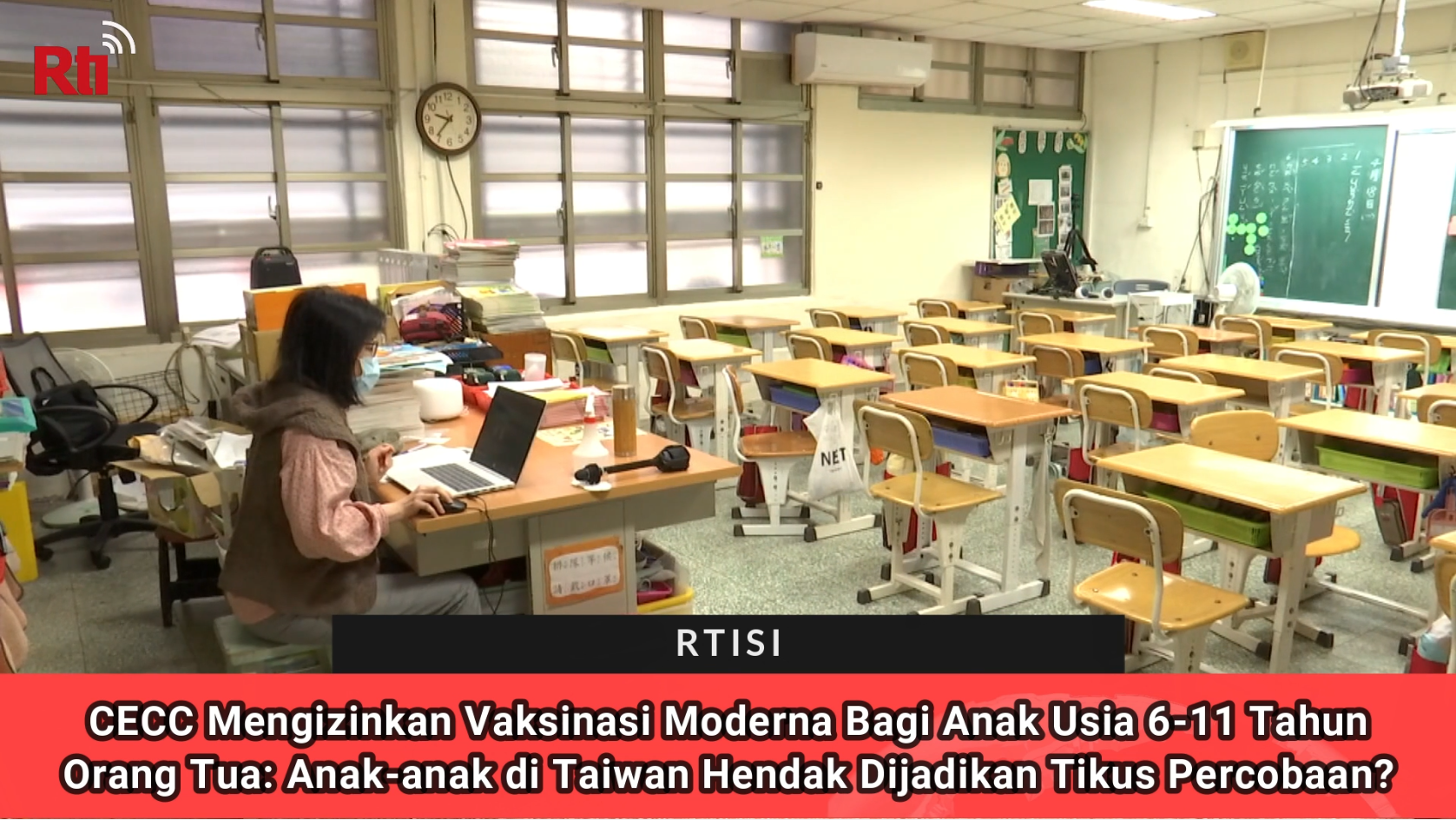 CECC Mengizinkan Vaksinasi Moderna Bagi Anak Usia 6-11 Tahun, Orang Tua: Anak-anak di Taiwan Hendak Dijadikan Tikus Percobaan?