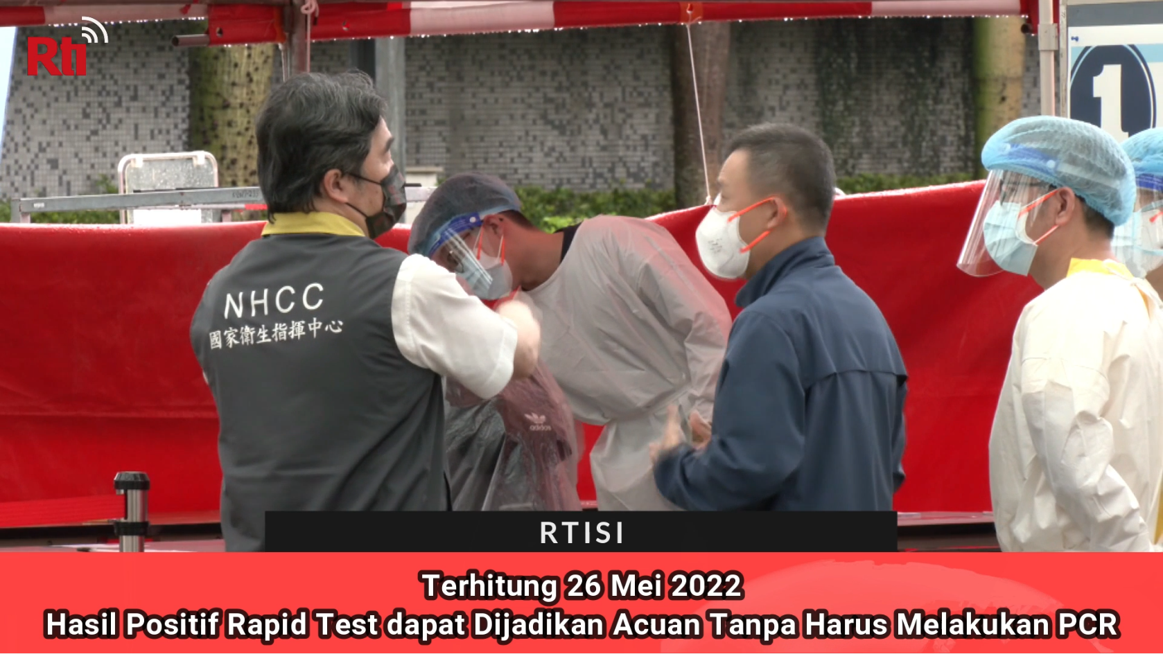 Terhitung 26 Mei 2022,Hasil Positif Rapid Test dapat Dijadikan Acuan Tanpa Harus Melakukan PCR