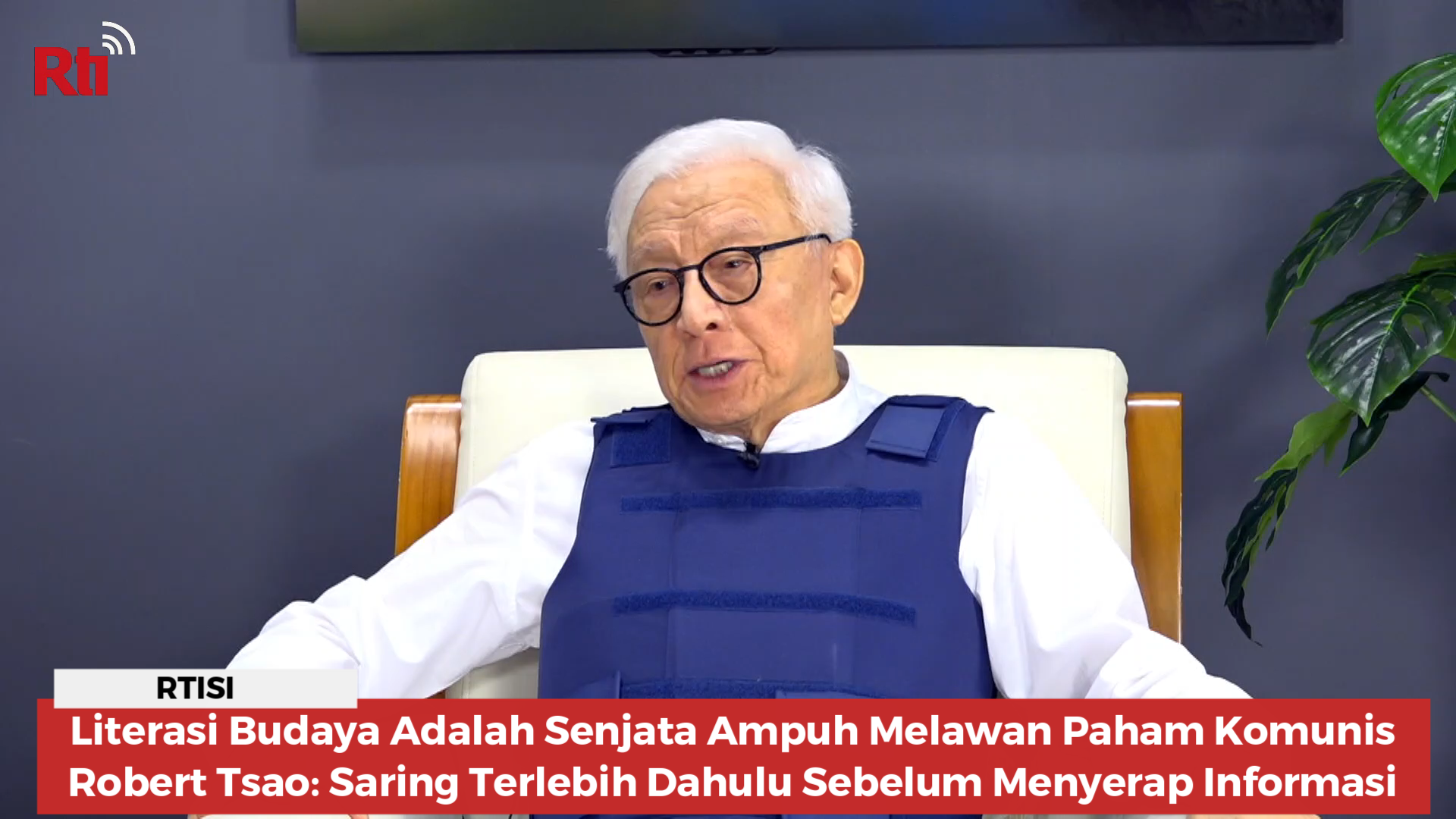 Literasi Budaya Adalah Senjata Ampuh Melawan Paham Komunis, Robert Tsao: Saring Terlebih Dahulu Sebelum Menyerap Informasi