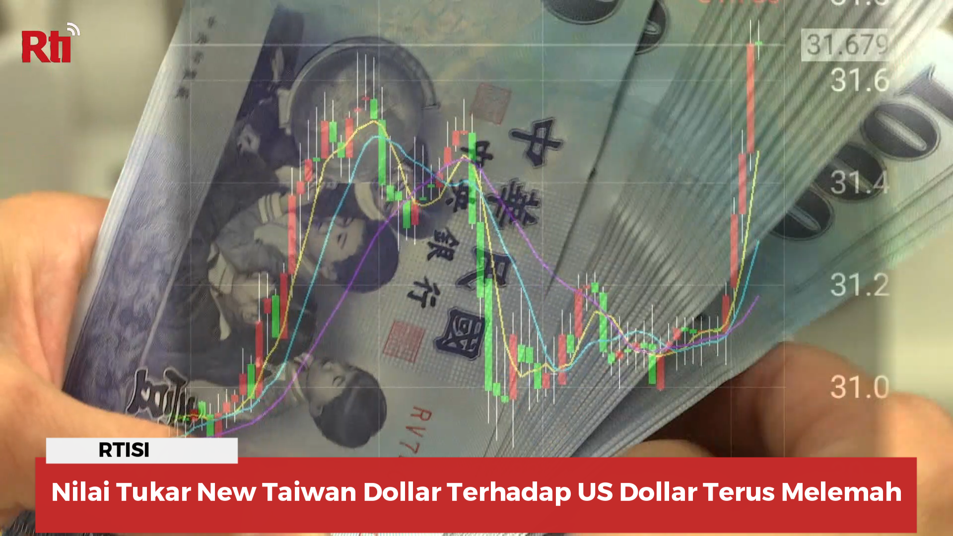 Nilai Tukar New Taiwan Dollar Terhadap US Dollar Terus Melemah