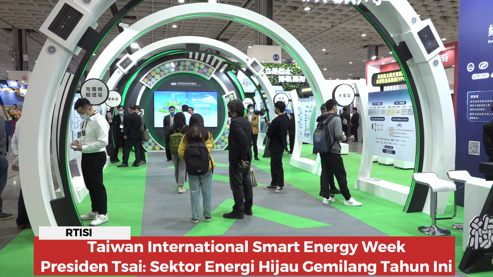 Taiwan International Smart Energy Week, Presiden Tsai: Sektor Energi Hijau Gemilang Tahun Ini