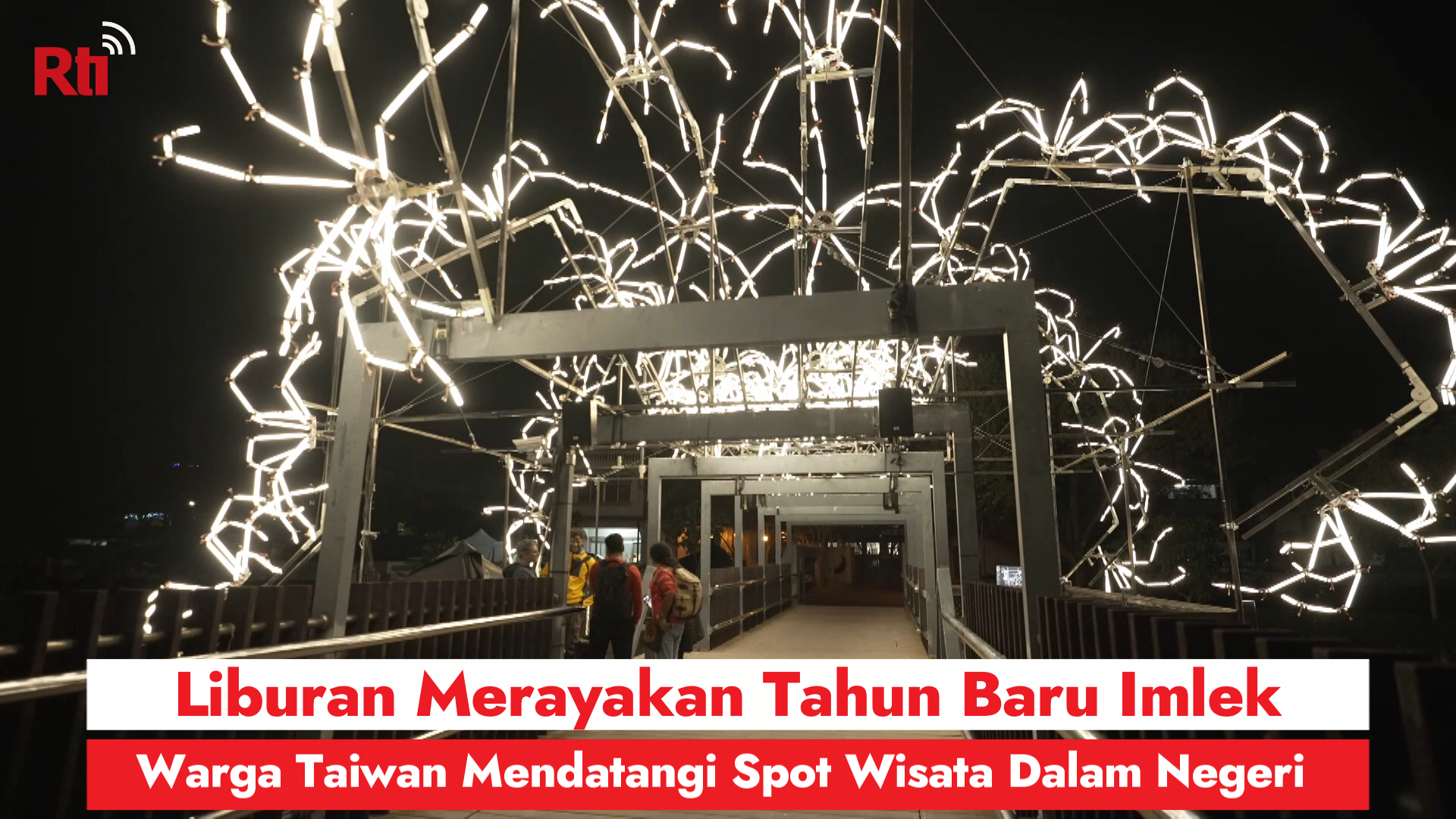 Liburan Merayakan Tahun Baru Imlek, Warga Taiwan Mendatangi Spot Wisata Dalam Negeri