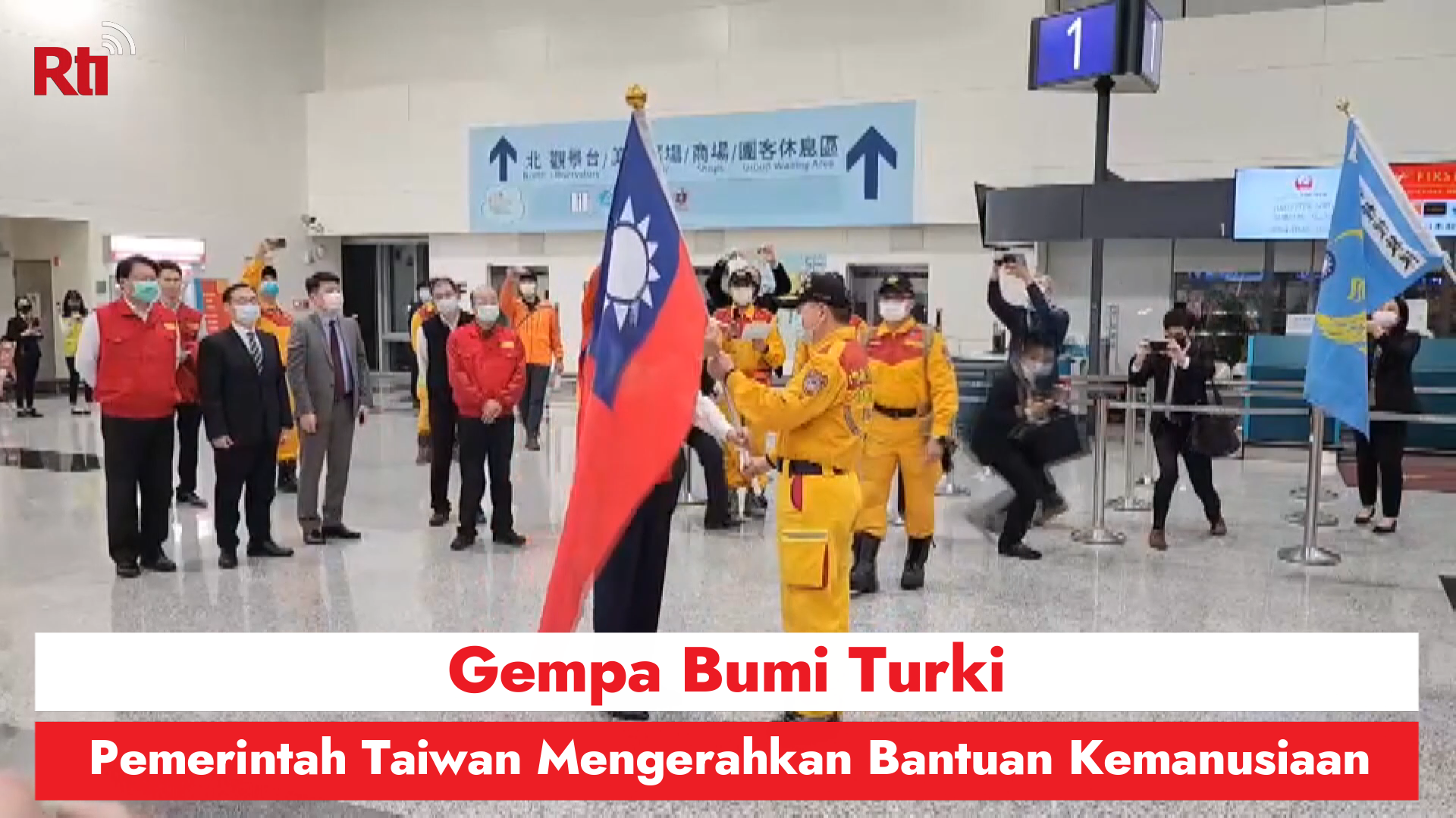 Gempa Bumi Turki, Pemerintah Taiwan Mengerahkan Bantuan Kemanusiaan
