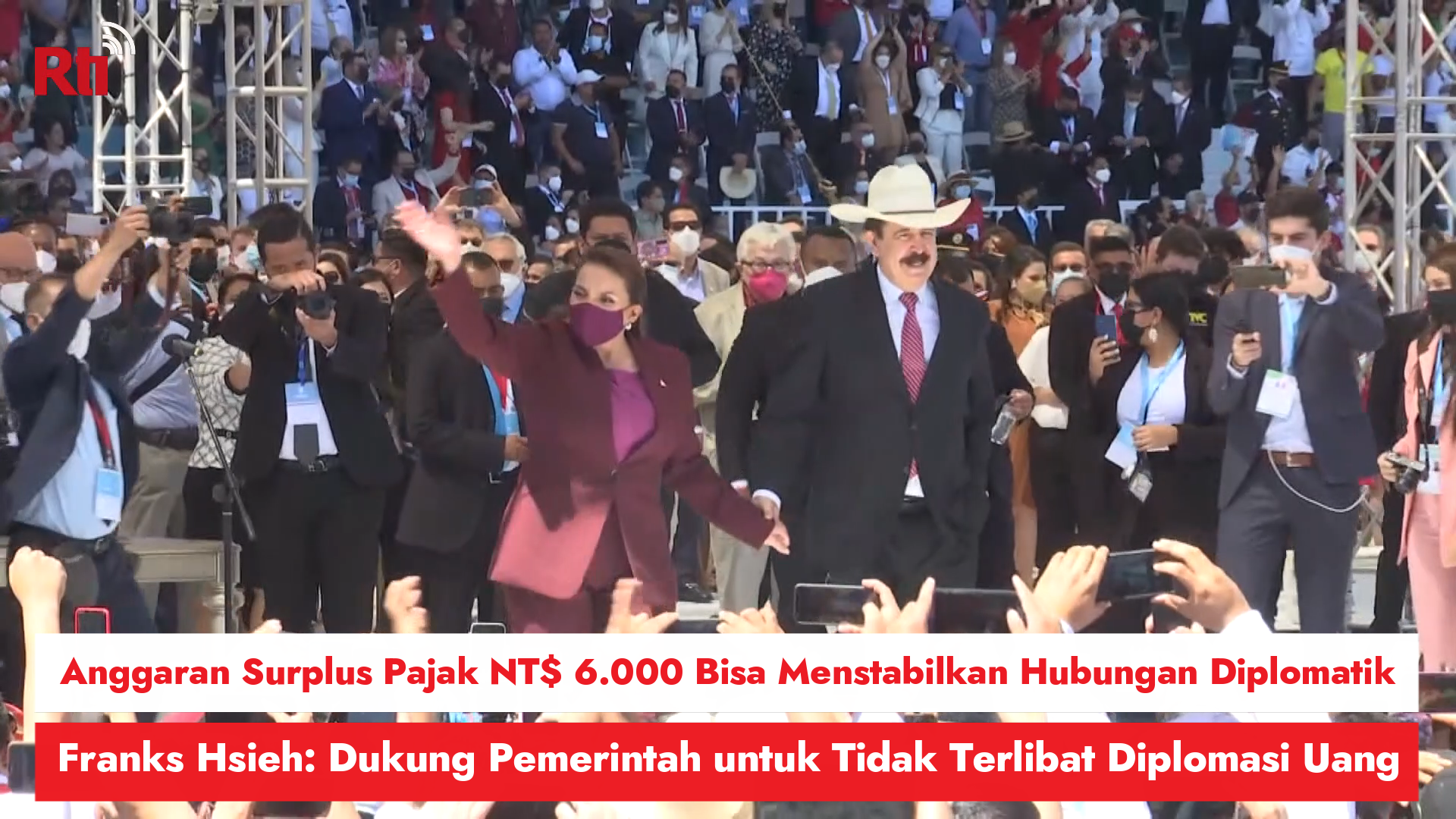 Anggaran Surplus Pajak NT$ 6.000 Bisa Menstabilkan Hubungan Diplomatik, Frank Hsieh: Dukung Pemerintah untuk Tidak Terlibat Diplomasi Uang