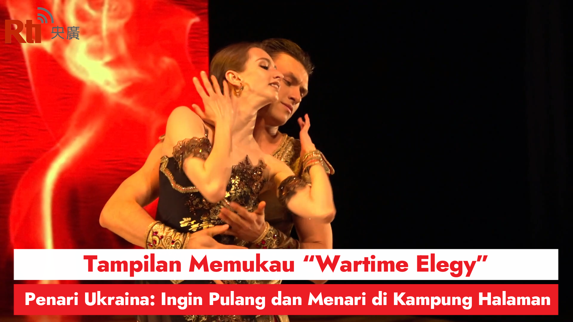 Tampilan Memukau “Wartime Elegy”, Penari Ukraina: Ingin Pulang dan Menari di Kampung Halaman