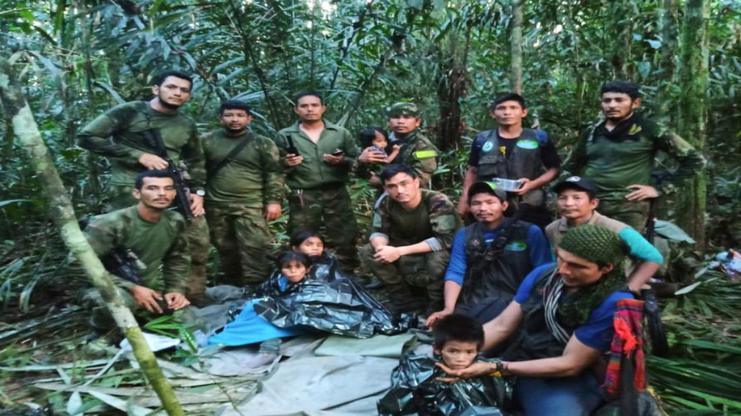 Hilang Selama 40 Hari Setelah Pesawat Jatuh, Empat Anak Ini Akhirnya Ditemukan Dalam Keadaan Hidup