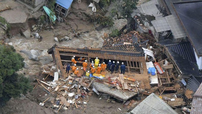 Hujan Deras di Kyushu, Jepang, Telan 6 Korban Jiwa dan 3 Hilang