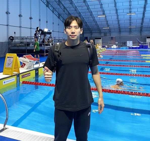 Eddie Wang Meraih Peringkat 8 Gaya Kupu-kupu dalam Kejuaraan Renang Dunia