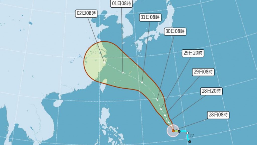 Badai Tropis Khanun Terbentuk, Jalur dan Dampak ke Taiwan Dicermati