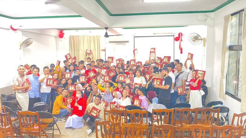 HMISC Rayakan Dirgahayu RI ke-78 Bersama Migran Indonesia di Taiwan
