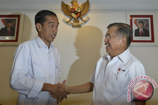 Jusuf Kalla resmi dampingi Jokowi sebagai cawapres