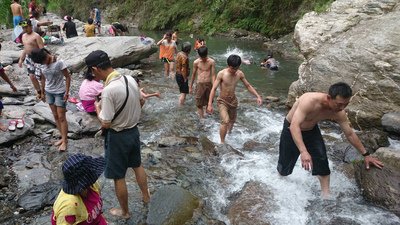 liburan musim panas, pusat pariwisata seluruh taiwan sibuk