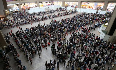 Ratusan ribu fan meramaikan Pameran Komik Taipei 2014