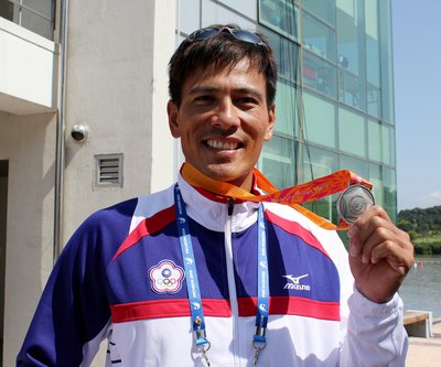 Wang Ming-hui dan You Zhong-wei Raih Medali Perak untuk Lomba Dayung Asia Games 2014