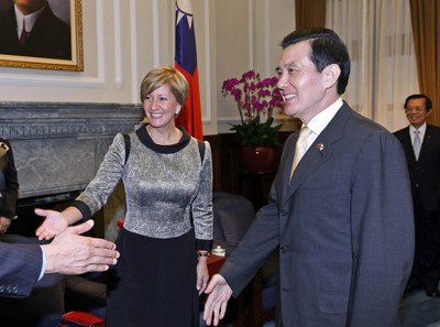 Presiden Ma Ying-jeou melukiskan pertumbuhan pesat di Panama sebagai hal “menakjubkan”