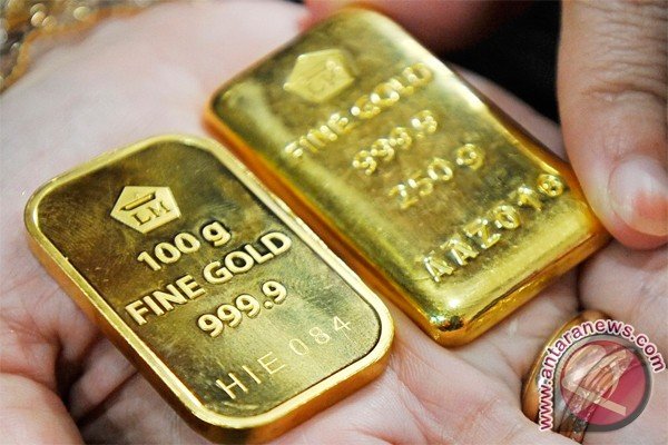 Harga emas naik tipis didorong kekhawatiran ekonomi global