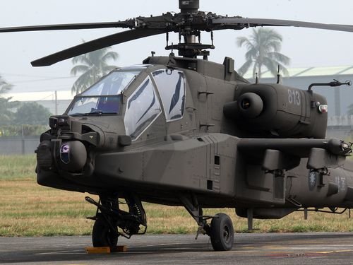 Taiwan menerima paket pengiriman terakhir helikopter Apache dari Amerika Serikat