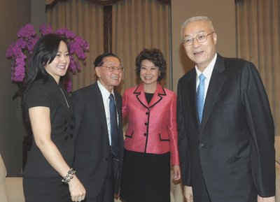 PM Jiang Bertemu Menteri Elaine L. Chao  Berharap Hubungan Taiwan-AS Ditingkatkan