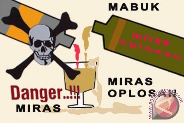 25 orang tewas akibat miras oplosan