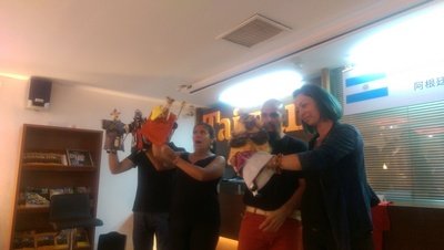 Wayang Potehi Taiwan Tampil Perdana di Argentina