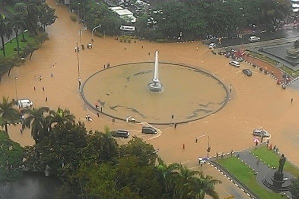 BNPB maklumatkan Jakarta dikepung banjir