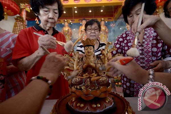 Klenteng Glodok direnovasi sambut Imlek