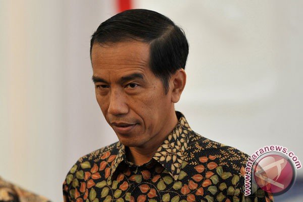 Presiden Jokowi tegaskan stok beras cukup