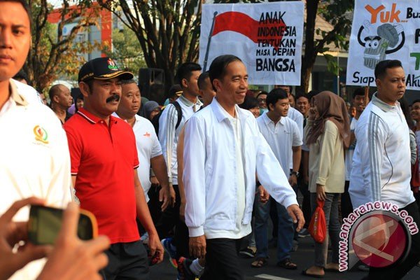Presiden serukan gotong royong untuk pembangunan nasional