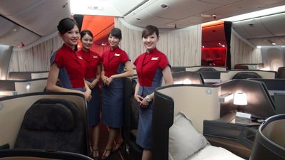 Pameran Paris Air Show, Tata Ruang Pesawat China Airlines Menarik Perhatian Pengunjung