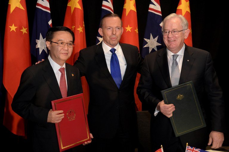 FTA Daratan Tiongkok-Australia Ditandatangani