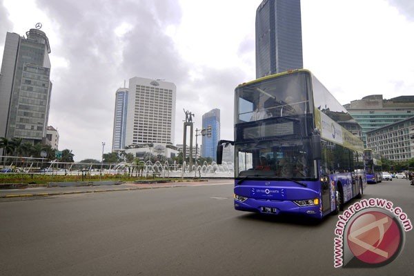 Pemprov DKI Terima Satu Bus Tingkat Pariwisata