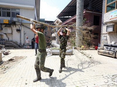 Pemulihan Listrik  TaiPower Targetkan Hari ini  Tentara Nasional Mengerahkan Bantuan