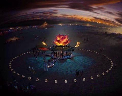 Mazu Taiwan Tampil di Festival Kesenian Burning Man