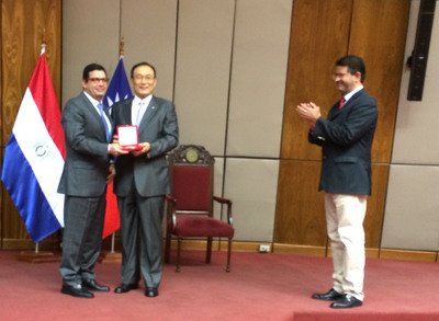 Ketua parlemen Paraguay berkunjung ke Taiwan