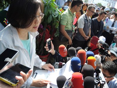 Tsai Ing-wen mengajukan tiga rekomendasi untuk Pertemuan Ma-Xi