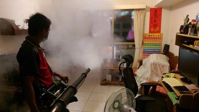Wabah Demam Berdarah  Kaohsiung Tembus 10 Ribu Pasien