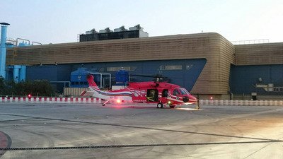 Helikopter Angkatan Bersenjata terpaksa mengadakan pendaratan darurat di Taichung