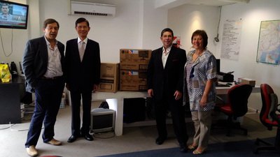 Republik Tiongkok Memberikan Sumbangan Perangkat Komputer
