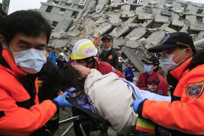(Gempa Meinong) 5 Meninggal 367 Korban Luka