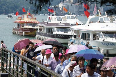 Turis Daratan Tiongkok ke Taiwan  Yuan Eksekutif : Turis Lepas Bertambah